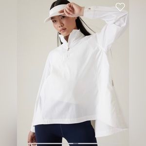 Advantage Poplin Top in White